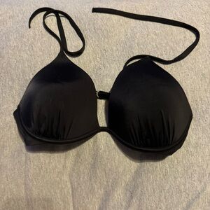 Black bikini top